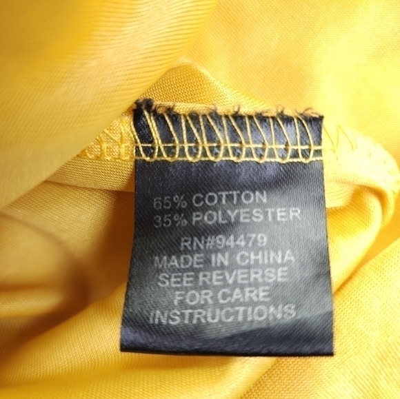 Me To Magic Beige Yellow Gold Lace Floral Embroidered Skirt Sz L - Picture 11 of 16